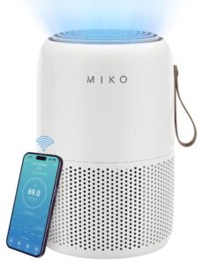 Miko Air Purifier for Large Room up to 1200 Sqft - H13 True HEPA Air Cleaner for Pet Hair, Odors, Dust, Pollen for Home - High Quality Product Image