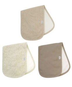 Neat Solution Unisex Newborn 3 Pack Infant Burp Cloth - High Quality Product Image