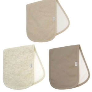 Neat Solution Unisex Newborn 3 Pack Infant Burp Cloth