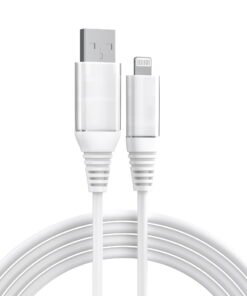 onn 6ft Lightning to USB Charging Cable, MFI Certified, White - Compatible with iPhone 14/13/12/11/X/XR/XS/8/7/6/5, iPad, Airpods and more - High Quality Product Image
