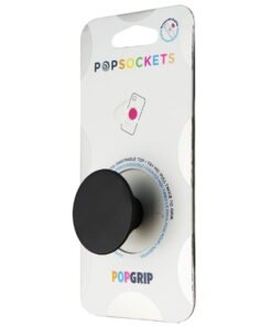 PopSockets Adhesive Phone Grip with Expandable Kickstand and swappable top - PopGrip Black - High Quality Product Image