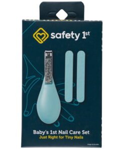 Safety 1st Baby's 1st Nail Care Clipper Emery Board Set, Sea Stone Aqua, Infant - High Quality Product Image