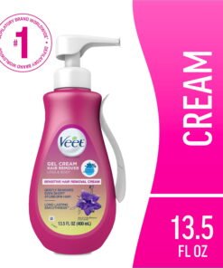Veet Hair Removal Gel Cream, Body Hair Remover For Women, Sensitive Skin, 13.5 fl oz Pump Bottle - High Quality Product Image