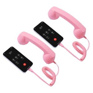 Vintage Telephone Accessory for Smartphones, Retro Design with