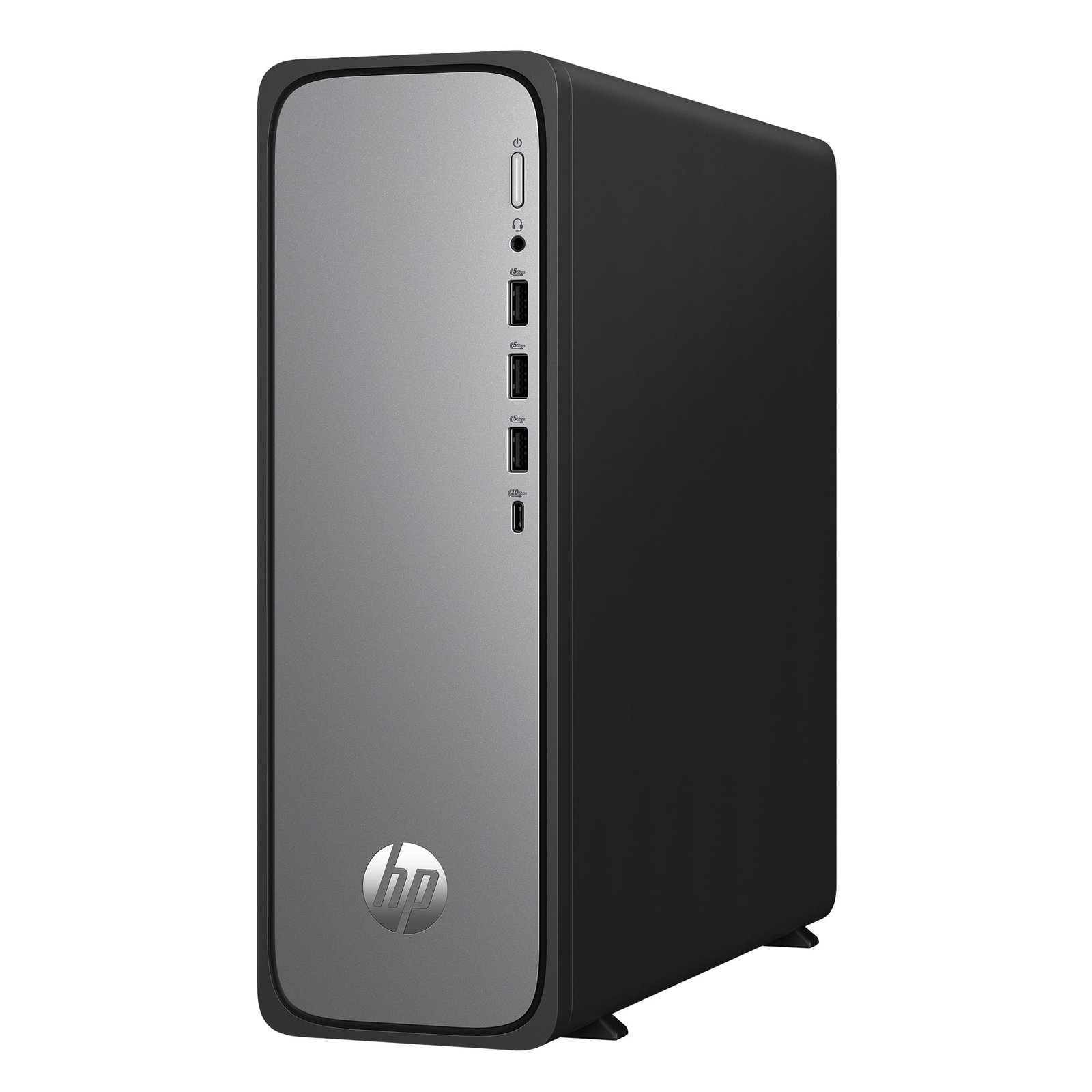 HP OmniDesk Slim Desktop PC Intel Core i3 8GB RAM 512GB SSD Windows 11 Home Meteor Silver - Image 6