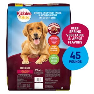 Alternative view of Kibbles 'n Bits Bistro Oven Roasted Beef, Vegetable & Apple Flavors Dry Dog Food, 45 lb. Bag