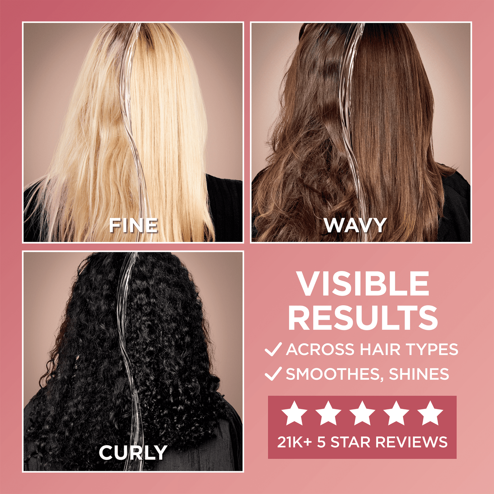 L'Oreal Paris Elvive Wonder Water Rinse-out Treatment, for Damaged Hair, 6.8 fl oz, Light Weight - Image 6