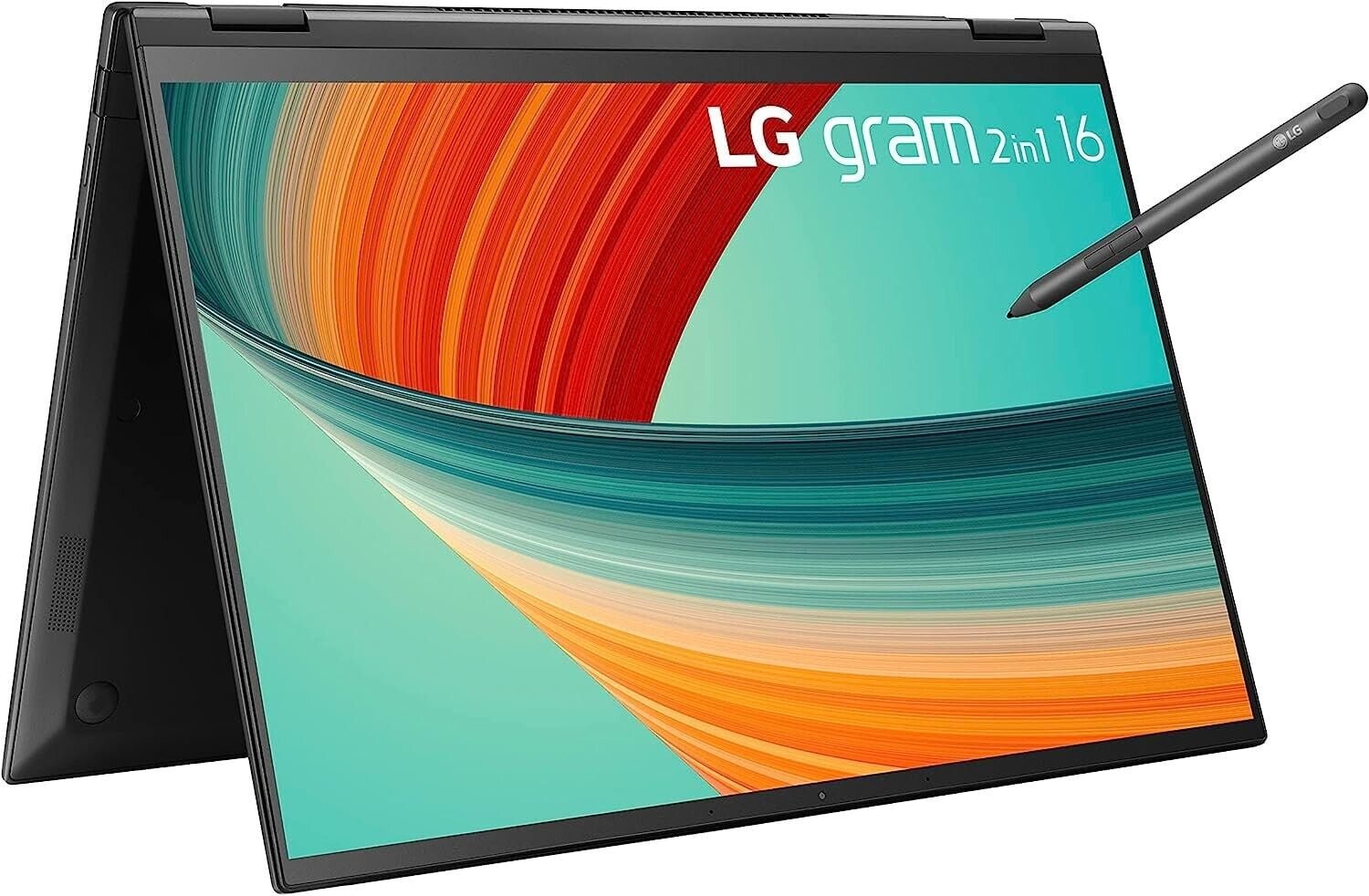 Restored LG gram 16-inch Lightweight Laptop, Intel Evo Edition - Intel Core i7 Processor, Windows 11 Home, 16GB RAM, 512GB SSD, Black - Image 4