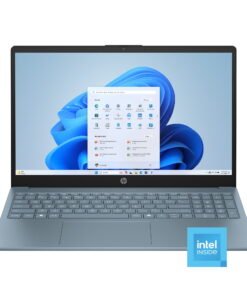 HP 15.6 inch Win 11 Laptop Intel Processor N200 4GB RAM 128GB UFS Moonlight Blue (12-mo. Microsoft 365 included) - High Quality Product Image
