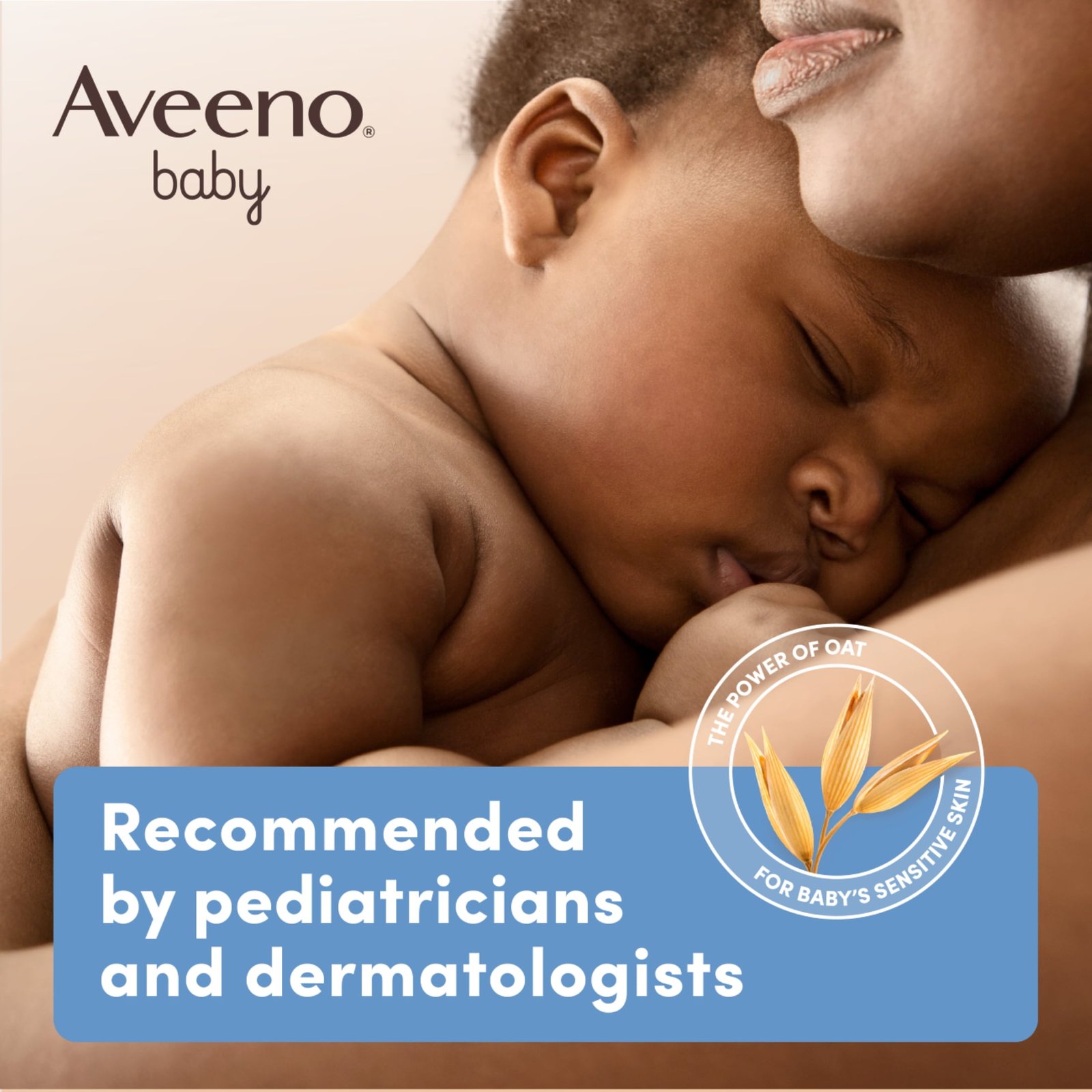 Aveeno Baby Eczema Care Kit with Baby Lotion: Wash, Cream & Nighttime Balm, 3 Items - Image 2