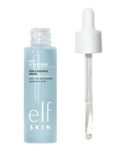 Hydrate & Glow with e.l.f. SKIN Holy Hydration! Triple Bounce Serum - Nourishes, Plumps, & Locks In Moisture - High Quality Product Image