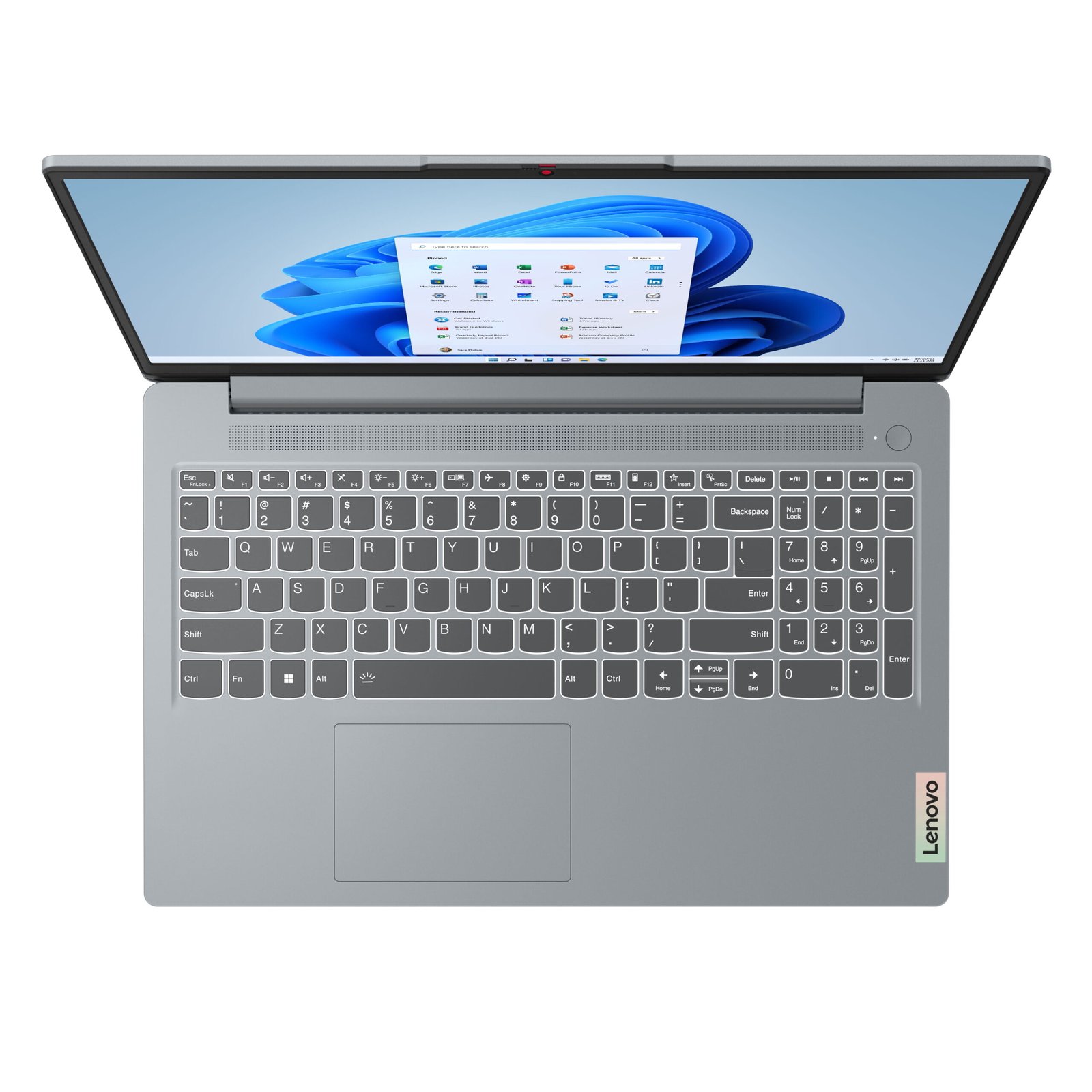 Lenovo IdeaPad Slim 3 15.6 inch Windows Laptop AMD Ryzen 5-7520U 8GB RAM 256GB SSD Arctic Grey - Image 6