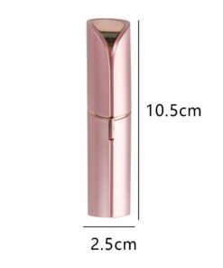 Facial Hair Remover for Women, Blush/Rose Gold Electric Face Razor for Women for Instant and Painless Hair Removal,Rose gold,A56 - High Quality Product Image