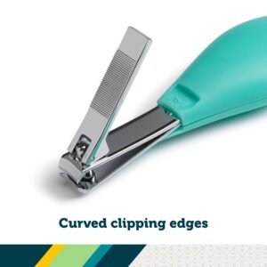 Alternative view of Safety 1st Baby's 1st Nail Care Clipper Emery Board Set, Sea Stone Aqua, Infant