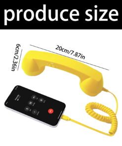 Vintage Telephone Accessory for Smartphones, Retro Design with - High Quality Product Image