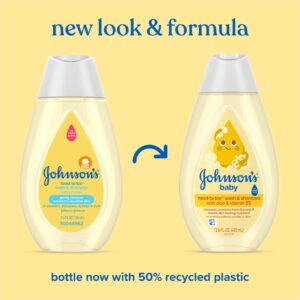 Alternative view of Johnson's Baby Head-To-Toe 2-in-1 Baby Wash & Shampoo, 3.4 fl. oz