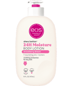 eos Shea Better Body Lotion for Dry Skin, Strawberry Dream, 16 fl oz - High Quality Product Image