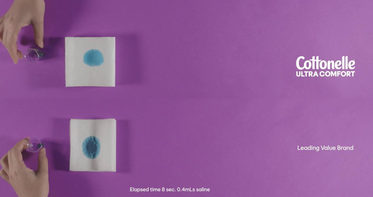 Cottonelle Ultra Comfort Toilet Paper, Soft Toilet Tissue, 12 Mega Rolls - Image 2