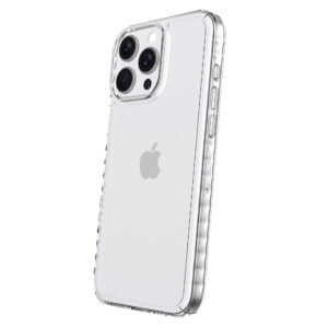 onn Protective Gel Phone Case for iPhone 16 Pro Max - Clear