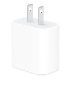 Apple 20W USB-C Compact Power Adapter: Fast and Convenient Charging, Type C Wall Charger