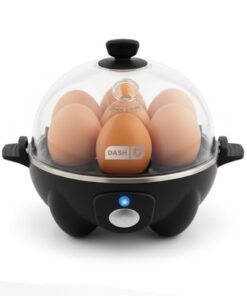 Alternative view of Dash Rapid Egg Cooker - Boiler, Poacher & Steamer - Includes Measuring & Recipe Guide - Dishwasher Safe - BPA Free - Holds 7 Eggs, Black