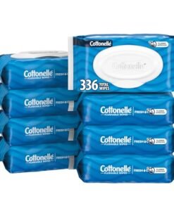 Alternative view of Cottonelle Fresh Feel Flushable Wet Wipes, Adult Wet Wipes, 8 Flip-Top Packs, 42 Wipes Per Pack (336 Total Wipes), Packaging May Vary