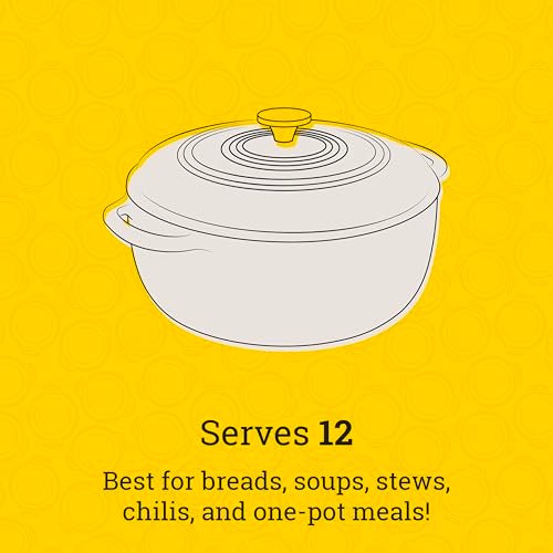 Lodge Essential Enamel Cast Iron Dutch Oven - Perfect for Bread Baking, Braising, Marinating & Slow Cooking - Features Moisture-Sealing Lid & Dual ... - Image 7