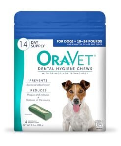 Alternative view of OraVet Dental Hygiene Chews for Small Dogs, Oral Care with Delmopinol, Vanilla Flavor, 14 Count
