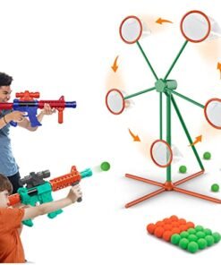 Alternative view of Marlrin Shooting Games Toys for Age 5 6 7 8 9 10+ Year Old Boys, Kids Toy Sports & Outdoor Game with Moving Shooting Target & 2 Popper Air Toy Guns...