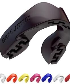 Alternative view of SAFEJAWZ Mouthguard Slim Fit, Adults and Junior Mouth Guard with Case for Boxing, Basketball, Lacrosse, Football, MMA, Martial Arts, Hockey and All...