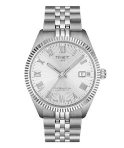 Alternative view of Tissot Ballade Powermatic 80 COSC 39mm, Swiss Automatic Watch for Men, Stainless Steel Case, Silver Dial, T1564081103300