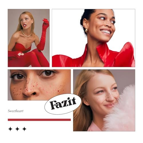 Fazit Makeup Patches - Sweetheart Speckles - Glow Up Make-Up Patches - Cute Glitter Makeup Accessories for Women - Cosmetic Glitter for Face - Image 6