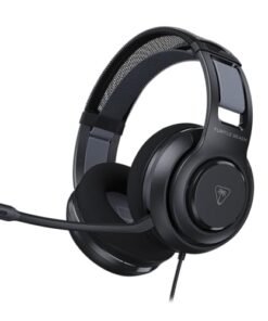 Alternative view of Turtle Beach Atlas 200 Wired Multiplatform Gaming Headset for Xbox, PlayStation, PC w/ 3.5mm Wired Connection - 50mm Nanoclear Drivers, Flip-to-Mut...