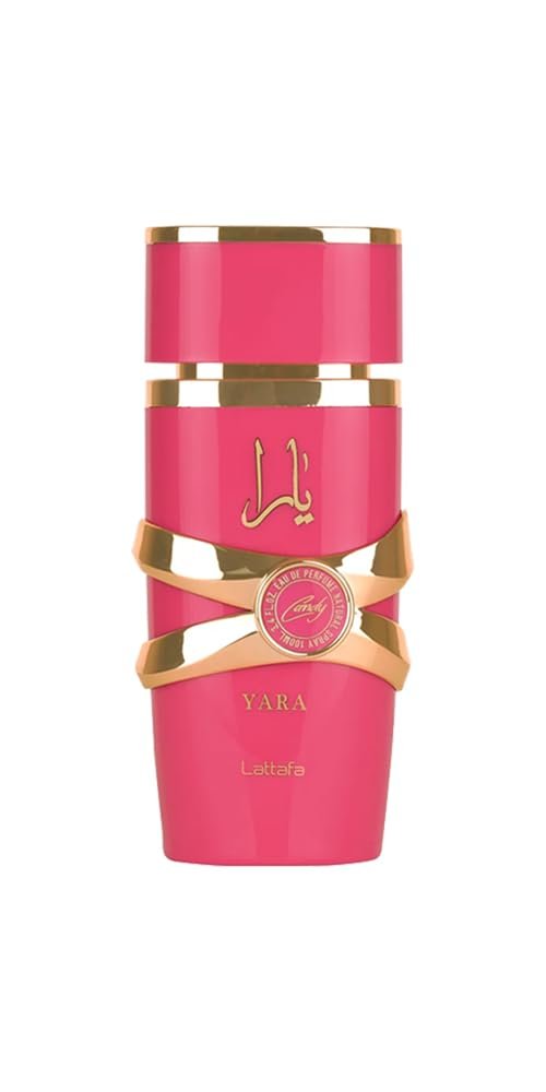 Lattafa Yara Candy – Vanilla, Fruity, Citrus, Floral – Eau de Parfum Long-Lasting Fragrance for Women, 3.40 Ounce / 100 ml