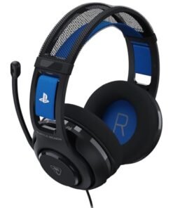 Alternative view of Turtle Beach Atlas 200 Wired Gaming Headset Officially Licensed for PlayStation, PS5, PS4-50mm Nanoclear Drivers, Flip-to-Mute Mic, Memory Foam Cus...