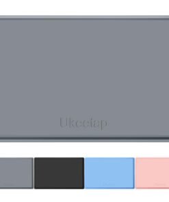 Extra Thick Silicone Mat Waterproof with Raised Edge 19” x 12”, BPA Free Non-Slip Dog & Cat Food Mat, Feeding Mat for Food and Water Bowls, Spill P...