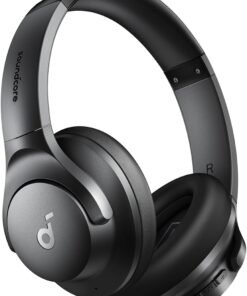 Soundcore by Anker Q20i Hybrid Active Noise Cancelling Headphones, Wireless Over-Ear Bluetooth, 40H Long ANC Playtime, Hi-Res Audio, Big Bass, Cust...
