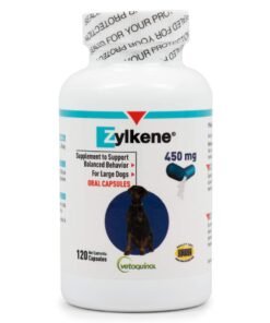 Vetoquinol Zylkene - Calming Support for Large Dogs 33132 lb - Supports Behavior & Occasional Anxiety - Perfect for Boarding, Vet Visits & Celebrat...