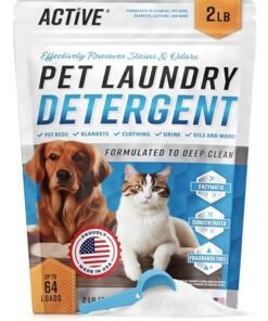 Alternative view of Pet Laundry Detergent Odor Remover - ACTIVE Enzyme Based Powder Detergent for Dogs Beds, Cat Pee, HE Washer Friendly Natural Enzymatic Deodorizer, ...