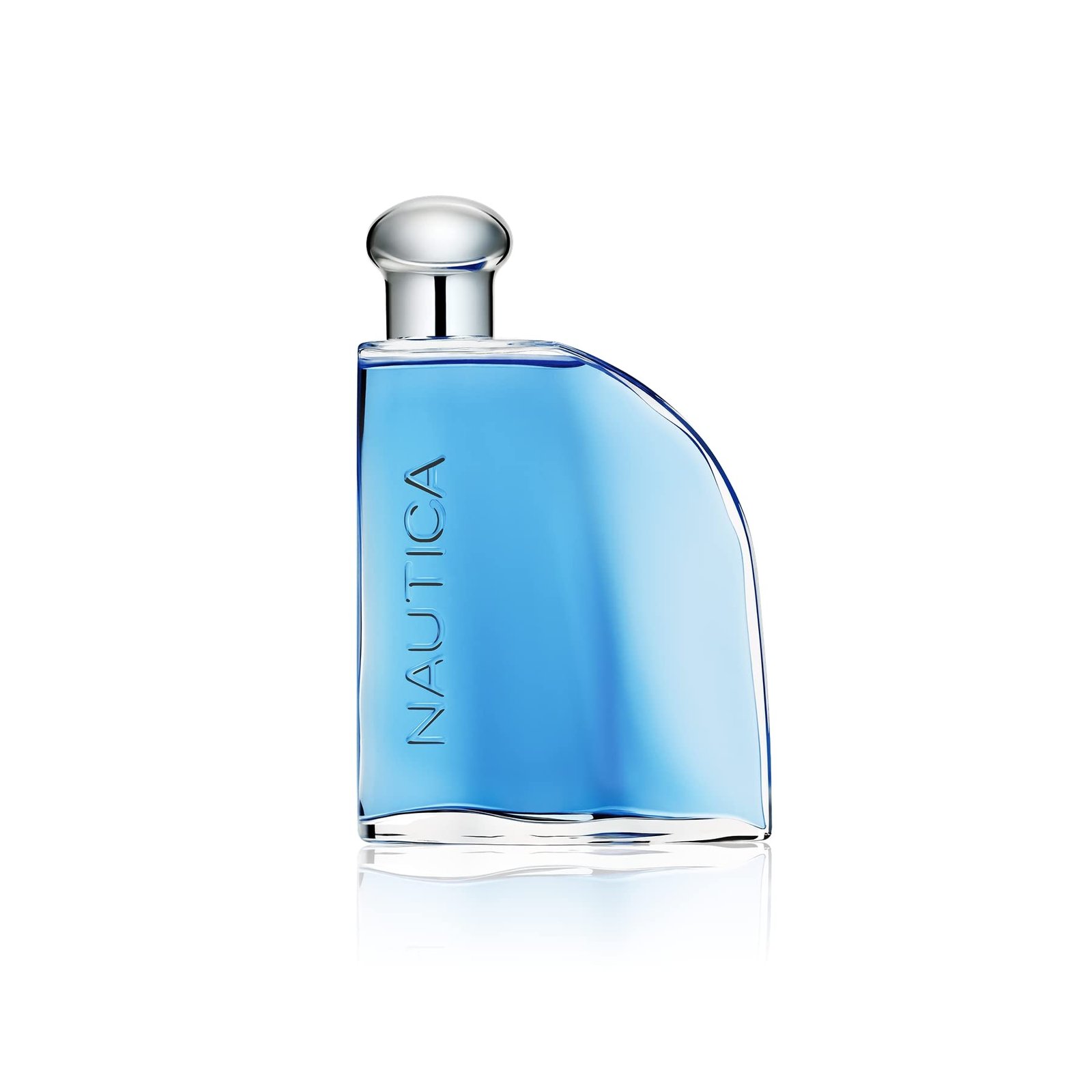 Nautica Blue Eau de Toilette 3.4 fl oz , Notes of Basil, Jasmine, and Cedarwood, Men’s Fragrance, Long Lasting, Everyday Fragrance, Travel Size