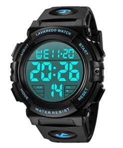 Alternative view of Mens Digital Watch Sports Military Watches Waterproof Outdoor Chronograph Wrist Watches for Men with LED Back Ligh/Alarm/Date