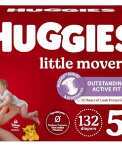 Alternative view of Huggies Size 5 Diapers, Little Movers Baby Diapers, Size 5 (27+ lbs), 132 Count , Packaging May Vary