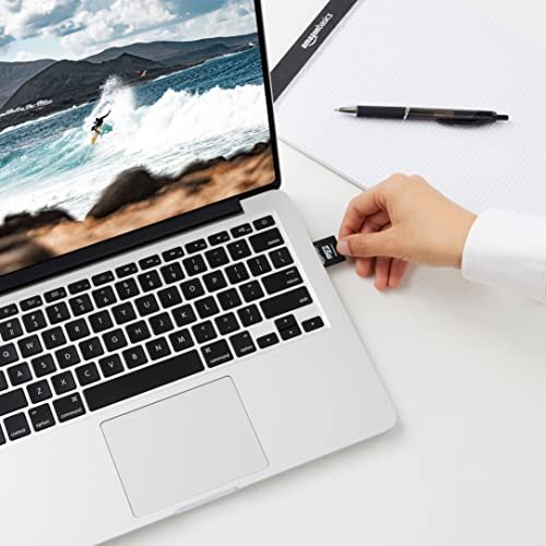 Amazon Basics Micro SDXC Memory Card with Full Size Adapter, A2, U3, Class 10, Read Speed up to 100 MB/s, 128 GB, Black - Image 7