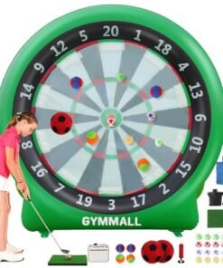 Alternative view of Giant Dart Board Inflatable with Pump, Outdoor and Indoor Soccer Sport Kick Dartboard for Kids and Adults, Waterproof Darts Board Yard Game with 20...