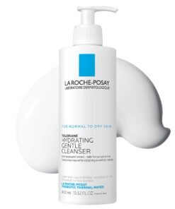 La Roche-Posay Toleriane Hydrating Gentle Face Cleanser, Hydrating Facial Cleanser With Niacinamide + Ceramides, Daily Face Wash For Dry Skin To No...