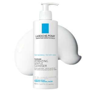 La Roche-Posay Toleriane Hydrating Gentle Face Cleanser, Hydrating Facial Cleanser With Niacinamide + Ceramides, Daily Face Wash For Dry Skin To No...