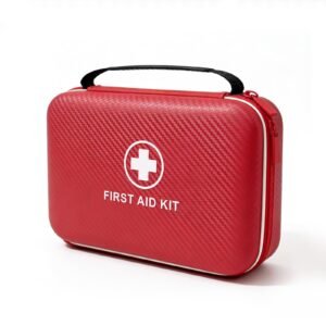 First Aid Kit – Smart Compartments Medical Kit with EVA Hard Shell, Large Capacity for Various Emergency Supplies, Emergency Kit for Home, Car, Tra…