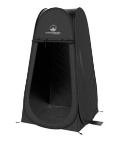 Wakeman Pop Up Changing Tent, 3.3 x 3.3 x 6.2ft, Camping Shower Tent for Portable Toilet Stall or Dressing Room with Carry Bag for Camping, Beach, ...