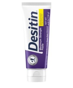 Desitin Maximum Strength Baby Diaper Rash Cream, 40% Zinc Oxide, Hypoallergenic No Added Parabens & Dyes, Protects & Relieves Baby’s Skin for Up to...