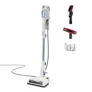 Kenmore CS2015 200 Series Corded Stick Vacuum, Detachable Hand Vac with 2-Motor Powerful Suction, Hair Eliminator Nozzle, LED Headlight & Swivel St…